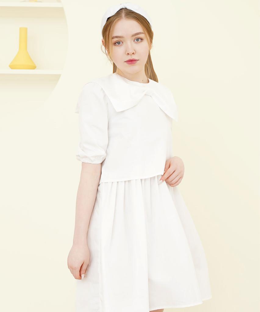 CATTLINE Sailor Ribbon Dress