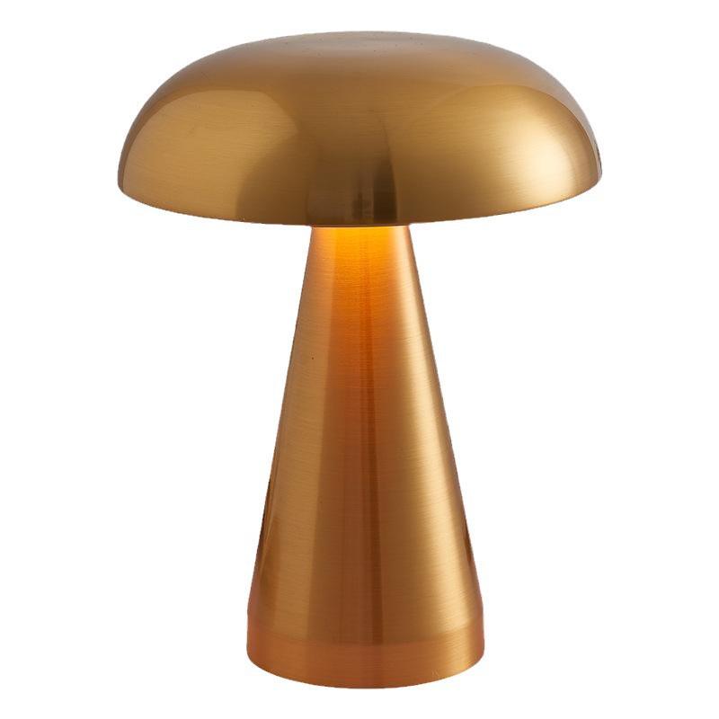 Danish Mushroom Lamp - Touch Bedside Night Light and Decorative Desk Lamp for Bars and Restaurants.