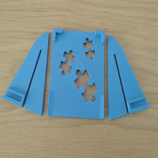 Puzzle Box Display Stand All-in-One Jigsaw Puzzle Box Lid Holder Detachable Puzzle Poster Holder Accessory Gift for Adults