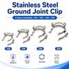 2-10Pcs 14# 19# 24# 29# Stainlesss Steel Lab Cone Clamp, for Glass Adapter, Laboratory Glassware Support