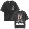 Rels B A New Star Graphic Print Tshirt Unisex Women Vintage Washed Cotton Gothic YK Fashion Summer Tee Loose Casual Oversized Tee