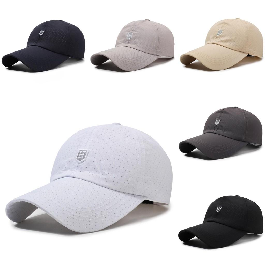 Embroidery Letter H Baseball Hat Adjustable Sun Protection Breathable Gifts