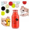 50x Winnie the Pooh Bottle 330ml with PRINT JUICE BOTTLES SYRUP GLASS BOTTLES