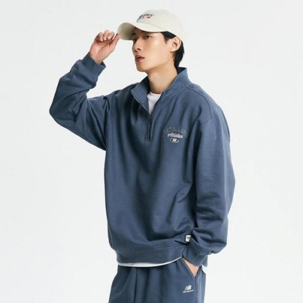 

New Balance Толстовка с начесом, полумолния, толстовка Nbncd41913 17 95(M)
