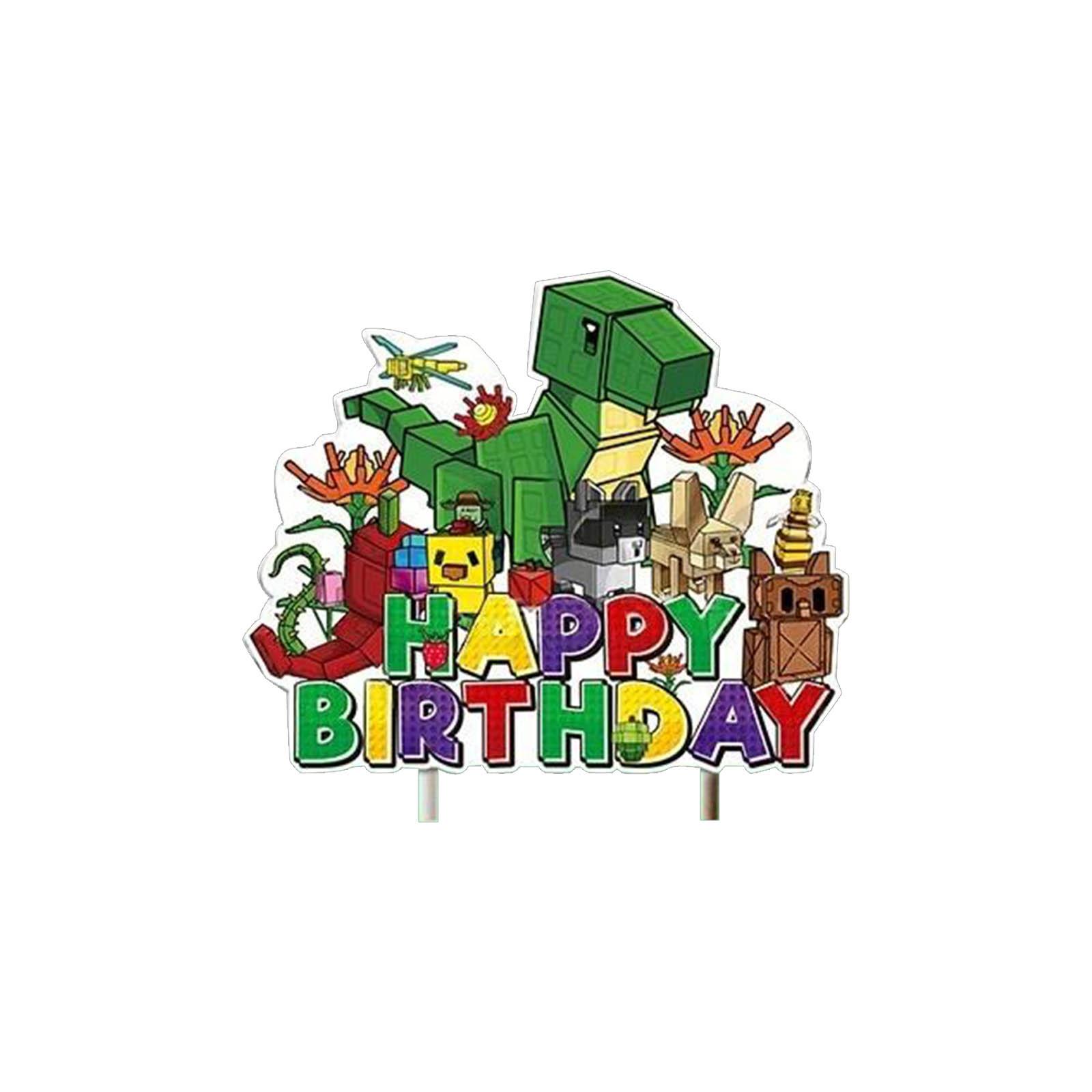 

Birthday Theme Party Decoration Banner Pull Flag Cake Flag - Set One Size