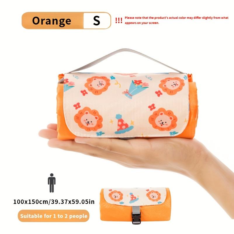Extra Large Foldable Picnic Blanket with Carry Strap Multi-Style Outdoor Portable Picnic Mat Pocket Mini Beach Camping Sandproof Ground Cloth