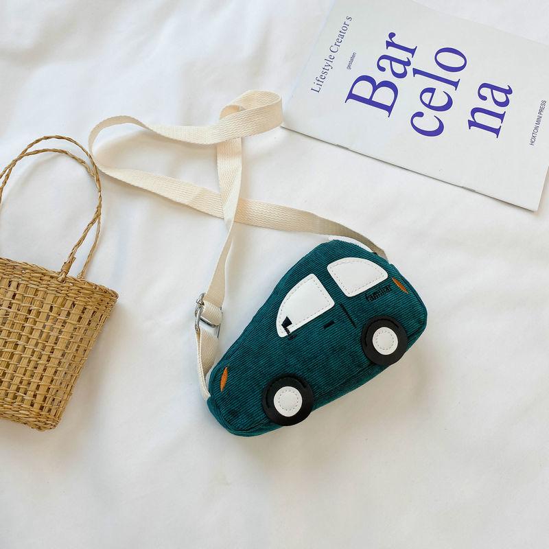 Cute Children's Crossbody Bags Cartoon Car Coin Purse for Kids Baby Mini Shoulder Messenger Bag Boys Girls Accessories Handbags