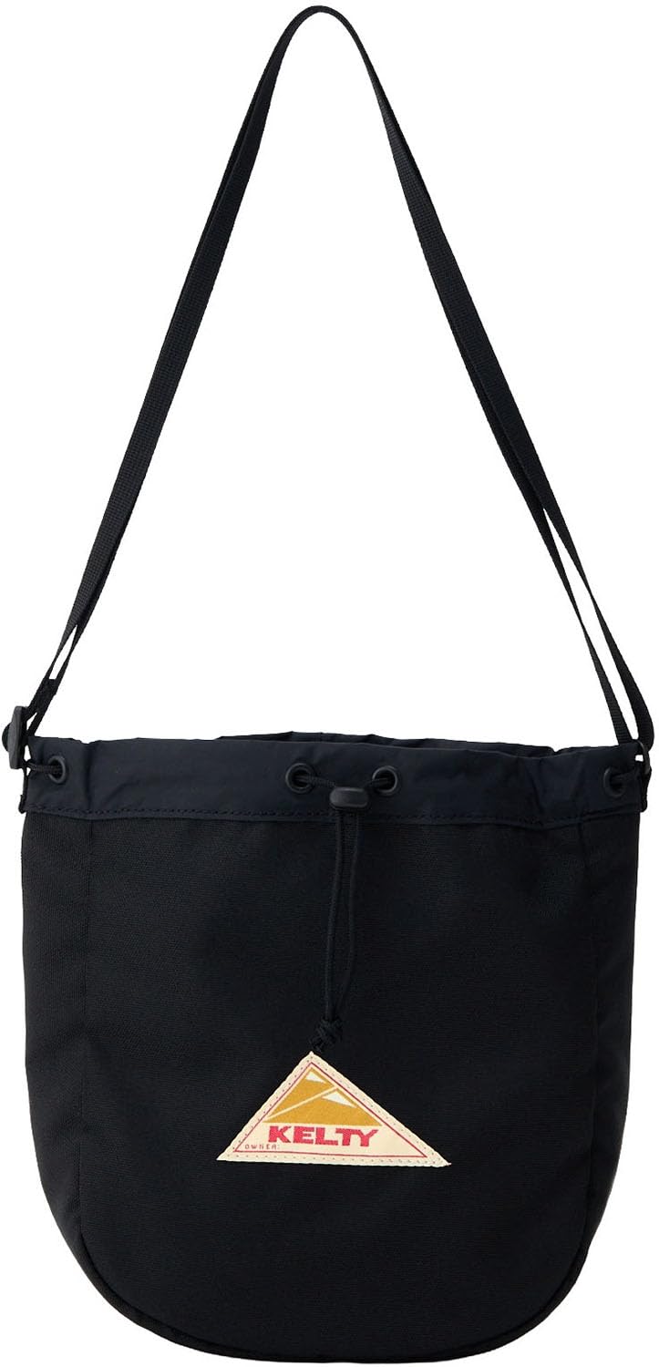 KELTY Outdoor Shoulder Bag ES KINCHAKU SHOULDER 23cm x 20cm x 7cm Black 3259270826 чёрный