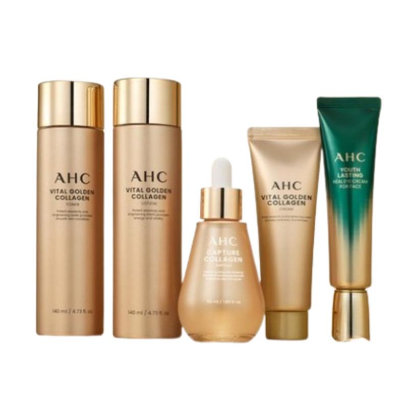 AHC Eye Cream Collagen Anti Aging Moisturizing Set Korea Beauty