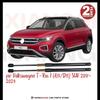 2pcs Rear Tailgate Damper for Volkswagen T-Roc I (A11/D11) SUV 2017-2024 Tailgate WITH SPRING Trunk Boot Gas Charged Gas Struts