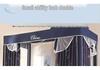 Cortina de Cama Universal Blackout para Literas - Mosquitera con Apertura Lateral de Tres Lados