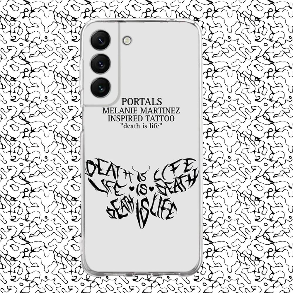 Singer Melanie Martinez Portals Phone Case Silicone For Samsung S30,S23,21,22,20 Ultra,S20 FE lite,S10,9,PIus Note20ultra Clear