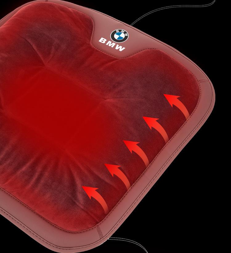 Universal Warm Winter Car Seat Cushion for BMW 1, 3, 5 Series, 530i, X1-X6