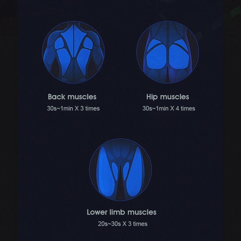 Elektrisches Zervixmassagegerät entspannt die Schulter- und Nackenmuskulatur durch Vibrations-Faszienpistole