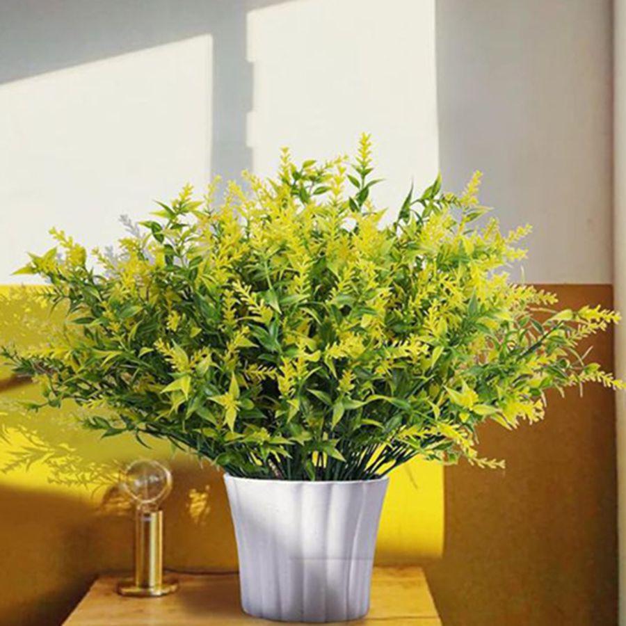 5/10 Stück Künstliche Blumen Plastik Lavendel Fake Pflanzen Wiese Hochzeit Zuhause Garten Dekor DIY Fotografie Innen Bühne Ornamente