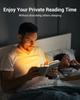 DEWENWILS Book Light, Bedside Reading Lamp, 4 Brightness Levels, Eye Care