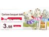 Diamond Bear Bouquet with Candy and Plush Doll Gift Set