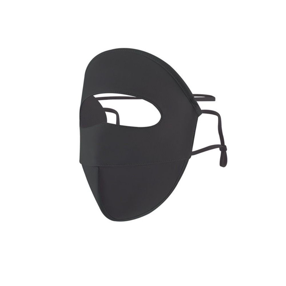 Full Face Sun Protection Mask Ice Silk Sunshade Face Mask Fashion Anti-UV Neck Scarf  Outdoor