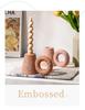 Retro Ceramic Candle Holder - Creative Candlestick for Home Decor, Desktop, and Soft Decoration in INS Style