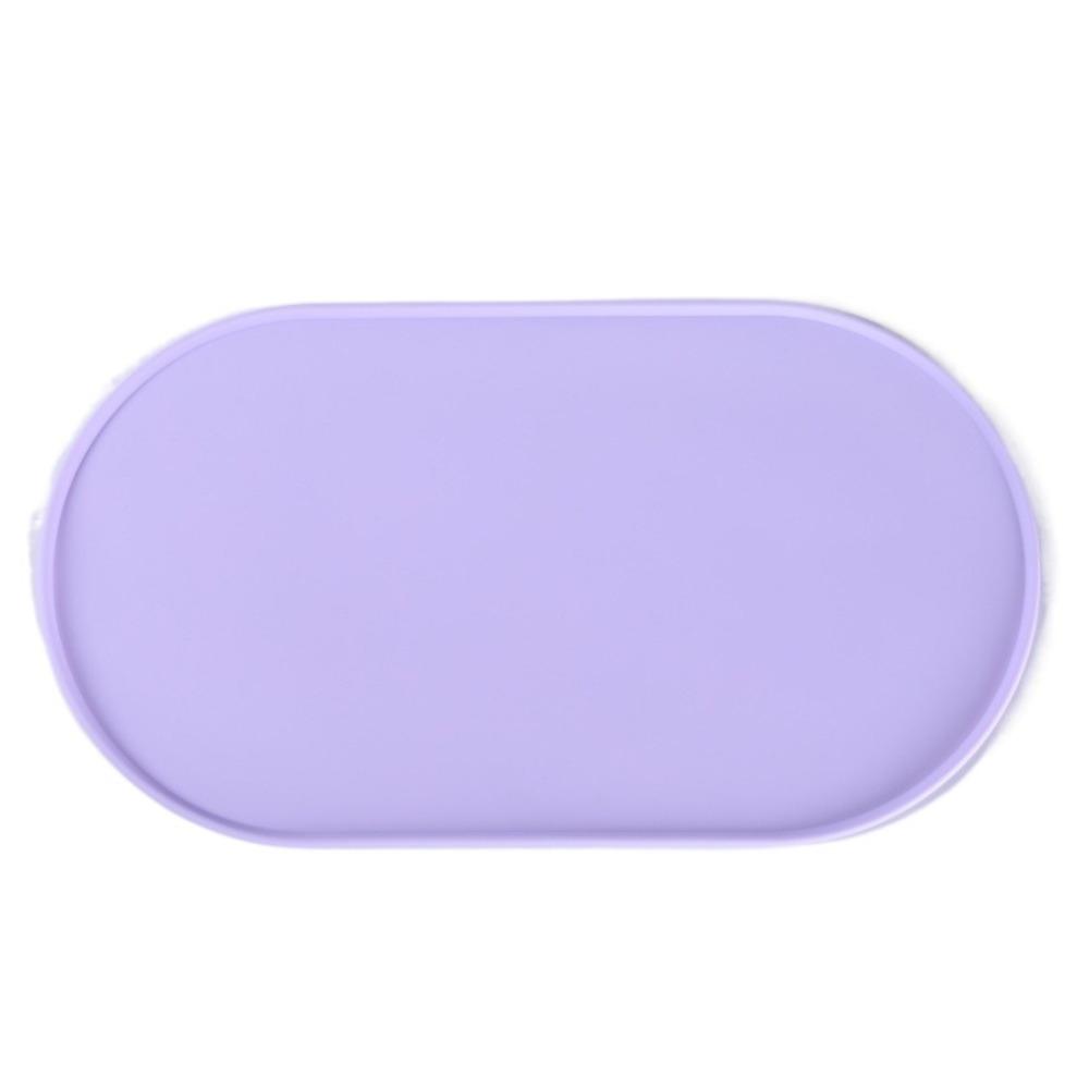 Anti Overflow Pet Bowl Mat Silicone Dog Drinking Pad Portable Cat Placemat  for Dog Cat