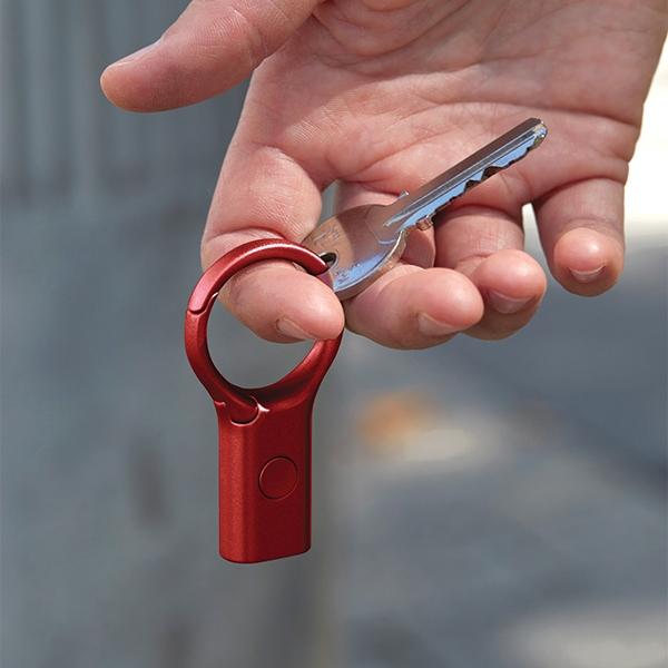 Lexon Nomaday Keychain Flashlight Dark Red LL136DR