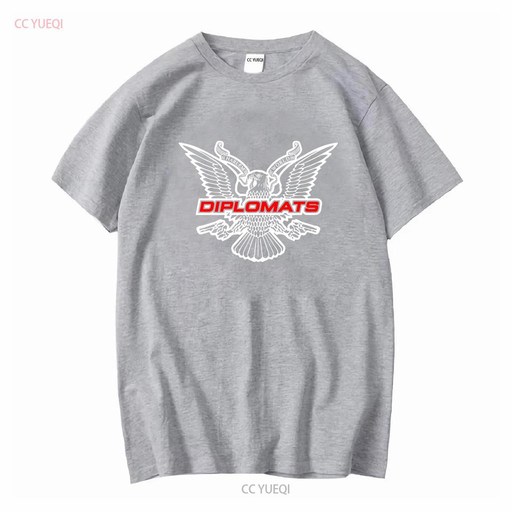 Diplomats DipseT T Shirt Different Styles and Colors Available Long or Short Sleeves Vintage Washed Fashion Homme Versatile