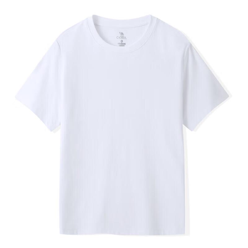 CAMEL Men's Solid Cooling Round Neck Short Sleeve T-Shirt