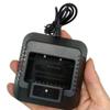 Lightweight Fast Charging USB Power Adapter for Two Way Radio Communication And Electronics Gadgets Portable ABS Case