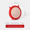 Cartoon Creative Doorknob Anti-collision Pad Wall Sticker Behind The Door Refrigerator Bump Sticker Home Mute Thickened Silicone