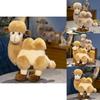 Cute Camel Plush Toy Cuddly Alpaca Stuffed Animal Perfect Birthday Gift For Children