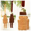 Plush Velvet Nutcracker Toy Hanging Decor Holiday Christmas Tree Ornament