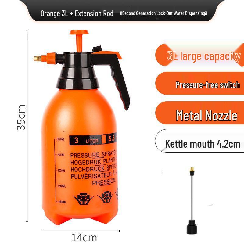 Thickened Air Pressure Sprayer for Disinfection, Home and Garden Use, Watering Flowers, and Cleaning