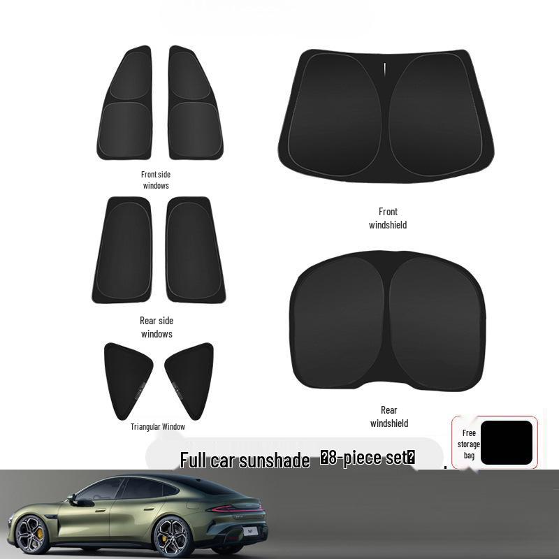 Xiaomi SU7 Sunshade Car Window Visor: Heat Insulation & Privacy Curtain for Car Interior