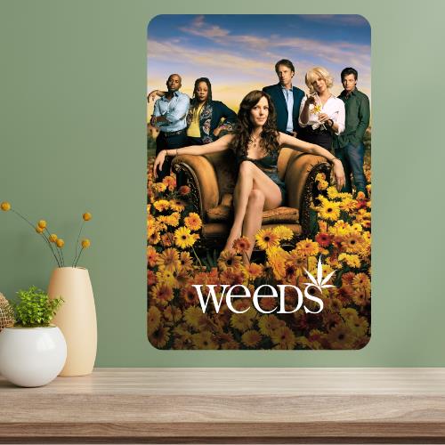 

Weeds Classic TV Show Metal Poster Sign 20x30cm（7.8x11.8inch）