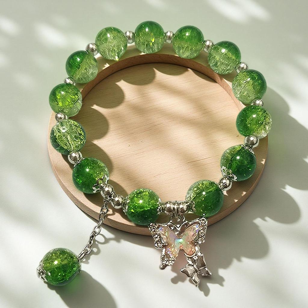 Daisy Popcorn Beaded Bracelet: Elegant Women's Hand Jewelry