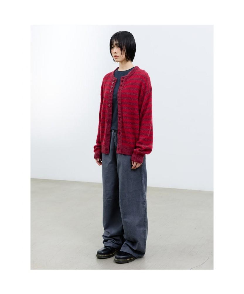 Saendeusaundeu (Unisex) Colored Overduck Pants Ash
