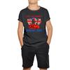 Poppy Flowers Lest We Forget Anzac Day British Veterans Remembrance Day Kids T Shirt