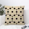 Federa per Cuscino Floreale Art O-Orla Kiely Decorazione Divano Casa Stampa Double-Sided Copricuscini Quadrati in Peluche Copertura Decorativa per Cuscino