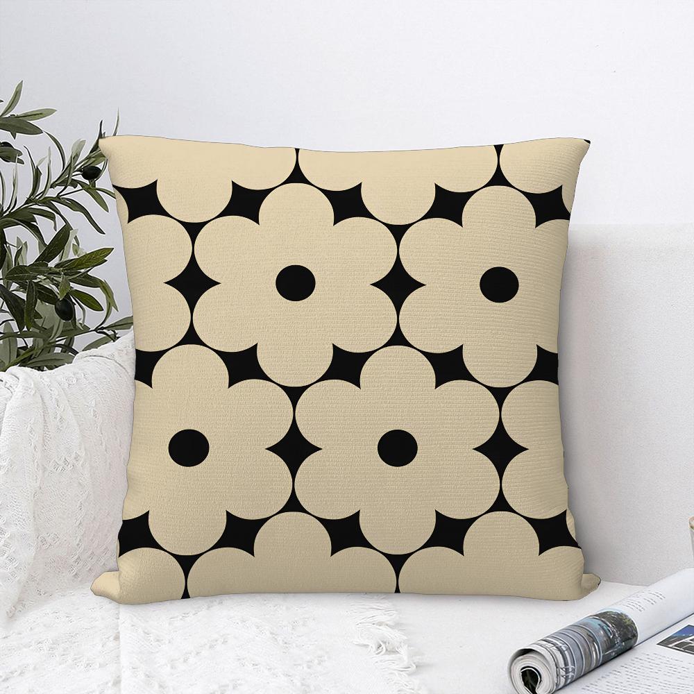 

Арт O-Orla Kiely Цветочная Наволочка Декоративная для Дивана Домашняя Двусторонняя Печать Плюшевая Квадратная Подушка-плед Чехлы Декор Подушки Чехол 16x16Inch