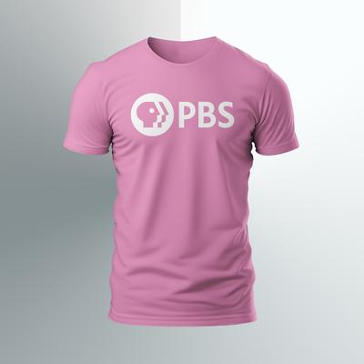 PBS Public Broadcasting Service Logo Funny T-shirt  Size S-5XL USA BEST Unisex T-Shirt