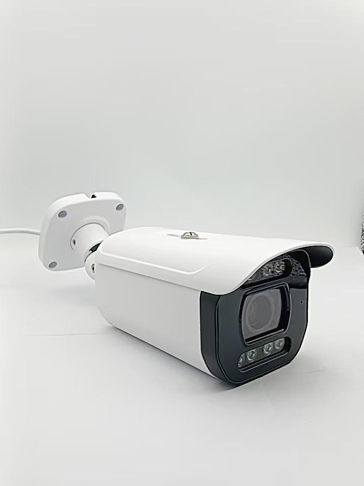 Outdoor 8MP Color Night Vision Surveillance Camera with Alarm and POE Bullet Design