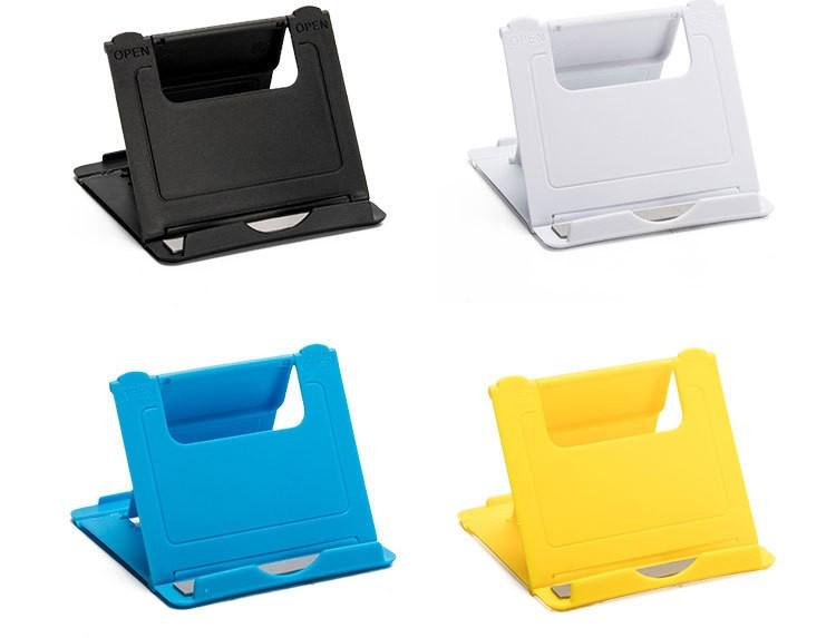 Universal Multi-functional Folding Phone Holder for Desktop & Bedside чёрный