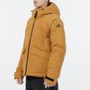 Adidas Kurtka męska z kapturem Big Baffle Zip-Up Down Jacket Ginger GQ2506