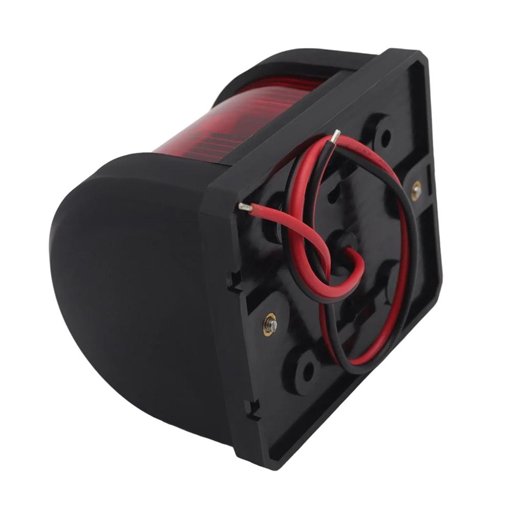 12V24VLED Marine Navigation Signal Lights Dust Proof Sailing Lamp Marine Port Side Lights for Pontoon Yacht Sailboat Speedboat