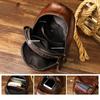 Herren Brusttasche aus echtem Leder Crossbody-Tasche Top-Layer Rindsleder Modische Herren Brusttasche Kleiner Rucksack