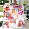 Star Britney Spears Printed Blanket Flannel Warm Blankets Soft And Comfortable Blanket Bed Linings Cubre Cama Birthday Gift