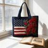 3D New Women's Cat Print Handbag Shoulder Bag Canvas Bag