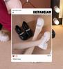 Mary Jane Low-Heeled Loafers 2024: Spring/Autumn Women's Thick-Soled, Height-Increasing, Soft Sponge Cake Sole Shoes
