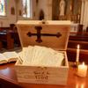 Premium Wooden Prayer Request Box Inspirational Faith Daily Prayer Box Cross Slot Design Prayer Card Box Christian