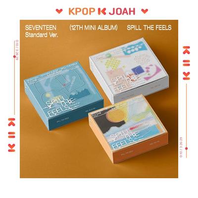 (STANDARD ver.) SEVENTEEN [SPILL THE FEELS] 12. MINI ALBUM
